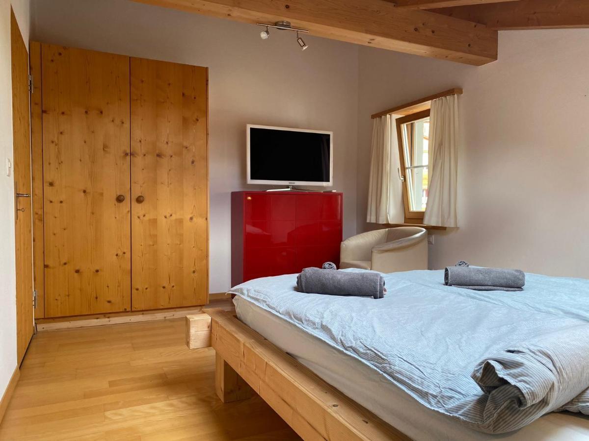 Attic In The Alps Apartment Luzein ภายนอก รูปภาพ