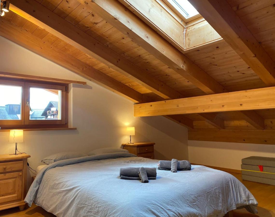 Attic In The Alps Apartment Luzein ภายนอก รูปภาพ