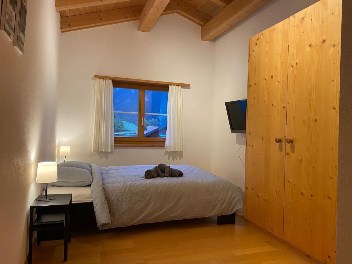 Attic In The Alps Apartment Luzein ภายนอก รูปภาพ