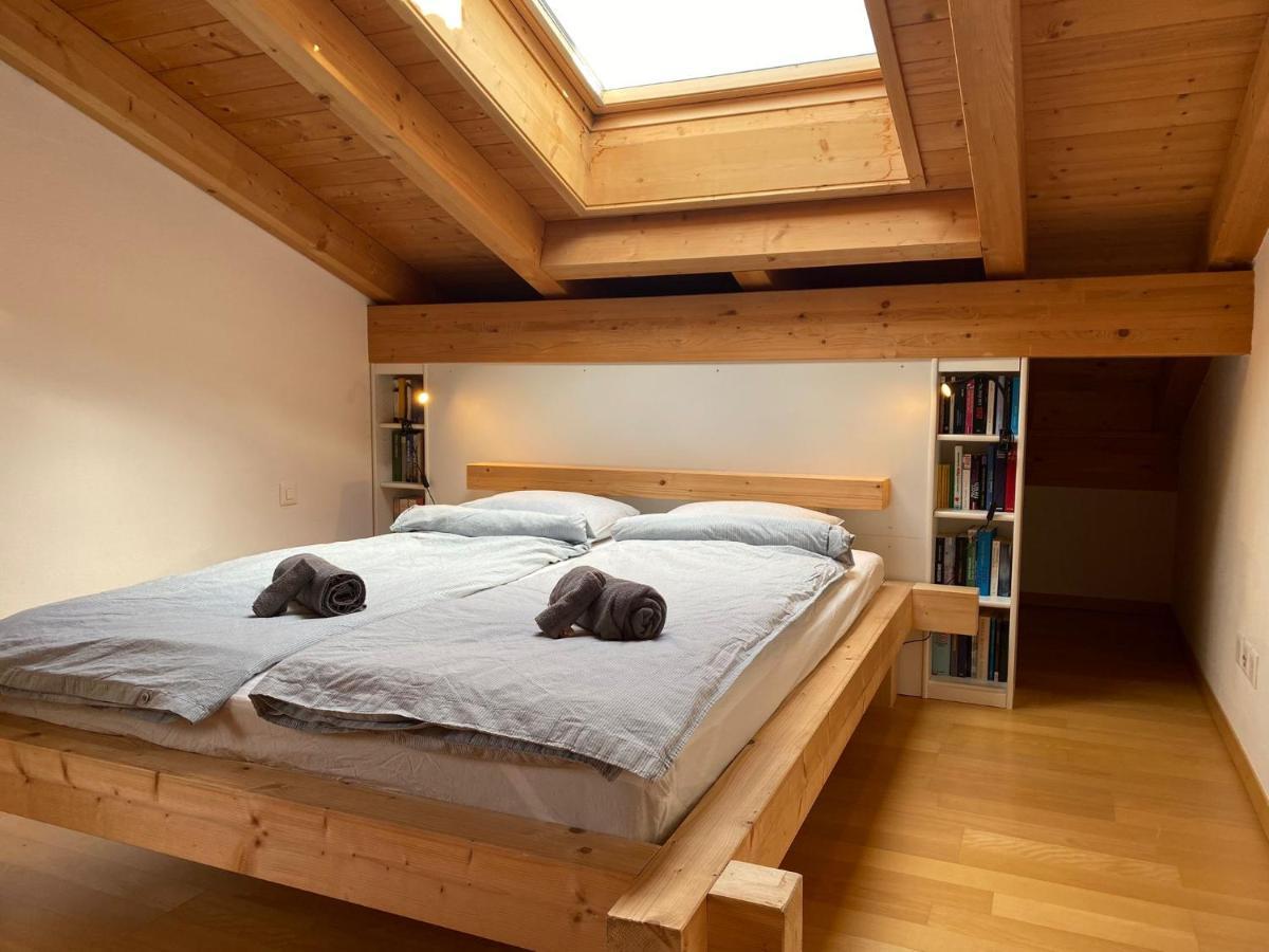 Attic In The Alps Apartment Luzein ภายนอก รูปภาพ